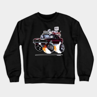 RAT POWER 1967 Camaro Purple Crewneck Sweatshirt